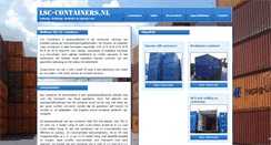 Desktop Screenshot of lsc-containers.nl